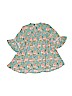 Bonnie Jean Floral Teal Short Sleeve Blouse Size 2T - photo 2