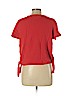 Madewell 100% Cotton Red Short Sleeve Top Size L - photo 2