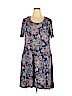 PREMISE Blue Casual Dress Size 2X - photo 1