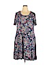 PREMISE Blue Casual Dress Size 2X - photo 1