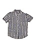 Gap Kids 100% Cotton Blue Short Sleeve Button-Down Shirt Size 10 - photo 1