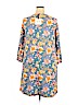 Agnes & Dora Blue Casual Dress Size XXL - photo 2