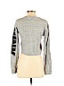 Victoria's Secret Pink 100% Cotton Gray Sweatshirt Size XS - photo 2