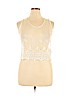 Charlotte Russe Ivory Sleeveless Top Size XL - photo 1