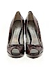 Marc Fisher 100% Leather Brown Heels Size 7 1/2 - photo 2