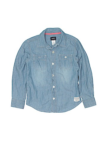 Carter's Long Sleeve Button-Down Shirt (view 1)