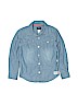 Carter's 100% Cotton Blue Long Sleeve Button-Down Shirt Size 5 - photo 1