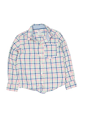 Carter's Long Sleeve Button-Down Shirt (view 1)