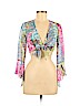 Alberto Makali 100% Polyester Pink Kimono Size M - photo 1