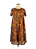 Lularoe Tan Casual Dress Size 2X - photo 1