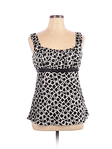 White House Black Market Sleeveless Silk Top (view 1)