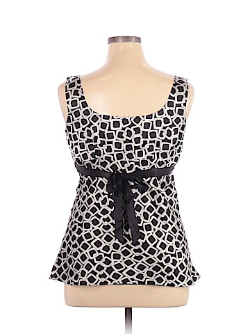 White House Black Market Sleeveless Silk Top (view 2)