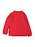 Carter's 100% Cotton Red Long Sleeve T-Shirt Size 5T - photo 1