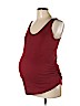 Old Navy 100% Cotton Burgundy Tank Top Size L - photo 1