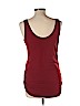 Old Navy 100% Cotton Burgundy Tank Top Size L - photo 2