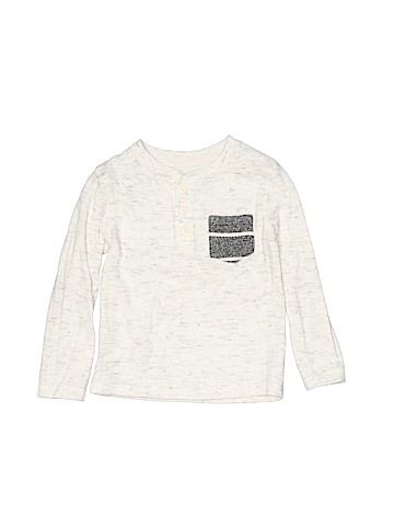 Cat & Jack Long Sleeve Henley (view 1)