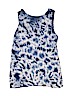 Justice Blue Sleeveless T-Shirt Size 16 - photo 2
