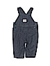 Child of Mine by Carter's 100% Cotton Blue Overalls Size 6-9 mo - photo 1