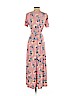 Lux & Co. Pink Casual Dress Size S - photo 2