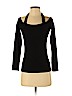 Reformation Black Long Sleeve Top Size S - photo 1