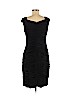 Aidan Mattox 100% Polyester Black Cocktail Dress Size 8 - photo 2