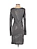 Haute Hippie 100% Modal Gray Casual Dress Size XS - photo 2