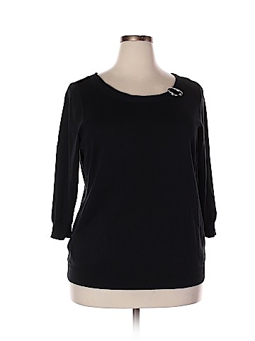 Karen Scott Pullover Sweater (view 1)