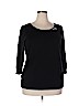 Karen Scott Black Pullover Sweater Size 2X - photo 1