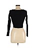 Forever 21 Black Long Sleeve Top Size M - photo 2