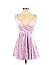 Love, Fire Purple Cocktail Dress Size XS - photo 1