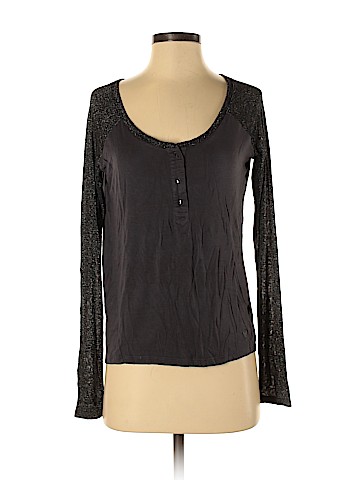 American Eagle Outfitters Long Sleeve Henley (view 1)