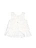 CATHERINE Catherine Malandrino 100% Cotton Ivory Sleeveless Blouse Size 3-6 mo - photo 2