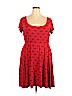 Torrid Red Casual Dress Size 2X Plus (2) - photo 1
