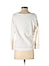 Splendid 100% Cotton Ivory Sweatshirt Size S - photo 2
