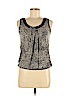 Ann Taylor LOFT Black Sleeveless Blouse Size M (petite) - photo 1