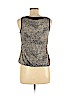 Ann Taylor LOFT Black Sleeveless Blouse Size M (petite) - photo 2