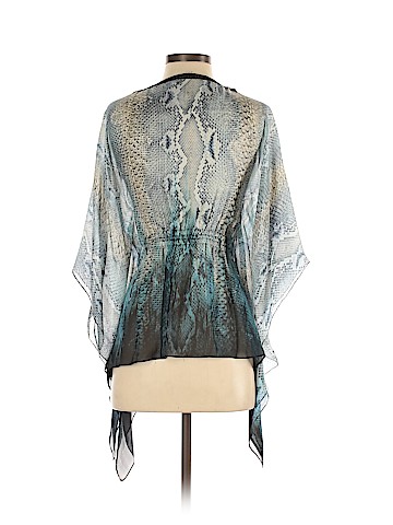 Roberto Cavalli Short Sleeve Silk Top (view 2)