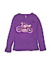 Gap Kids 100% Cotton Purple Long Sleeve T-Shirt Size L (kids) - photo 1