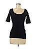 H&M 100% Cotton Black Short Sleeve T-Shirt Size S - photo 1