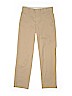 Chaps 100% Cotton Solid Tan Khakis Size 12 - photo 1