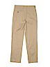 Chaps 100% Cotton Solid Tan Khakis Size 12 - photo 2
