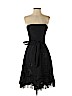 BCBGMAXAZRIA 100% Polyester Black Cocktail Dress Size 4 (petite) - photo 1