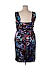 DM Donna Morgan 100% Polyester Blue Cocktail Dress Size 18 W - photo 2