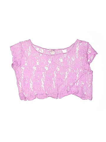 77Kids by American Eagle Short Sleeve Blouse (view 2)