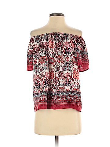 Joie Short Sleeve Silk Top (view 1)