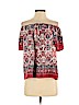 Joie 100% Silk Red Short Sleeve Silk Top Size XS - photo 1