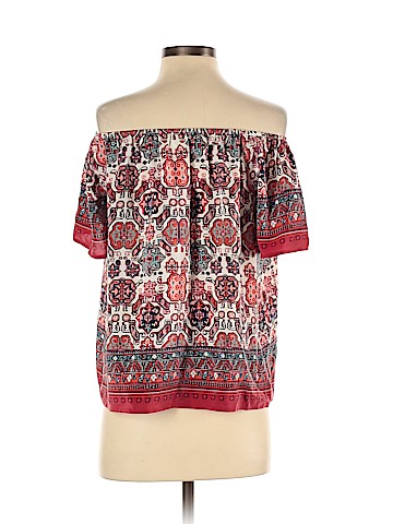 Joie Short Sleeve Silk Top (view 2)