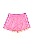 Puma 100% Polyester Solid Pink Athletic Shorts Size 6 - photo 1