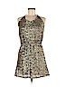 Quinn 100% Polyester Gold Cocktail Dress Size M - photo 1