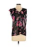 Joie 100% Silk Black Short Sleeve Silk Top Size XS - photo 1
